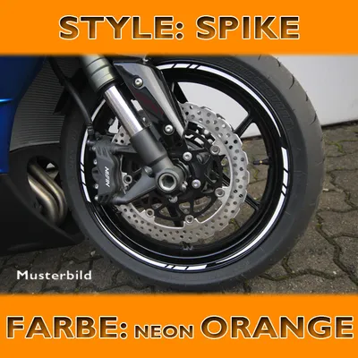 Produktbild von HS Felgenaufkleber 450268 7mm