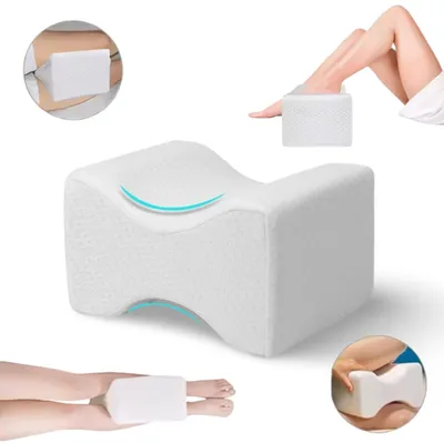 Produktbild von Schlafkissen Orthopädisches Kniekissen Knie-Stützkissen für Seitenschläfer