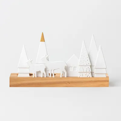Produktbild von Räder Lichtobjekt Wald 25x7x13,5cm