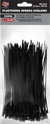 Produktbild von MA Professional Kabelbinder schwarz 2,5x120mm, 100 Stück