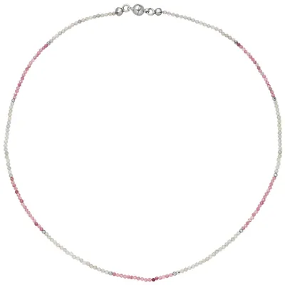 Produktbild von Halskette Kette Labradorit Turmalin und Hämatin 45 cm