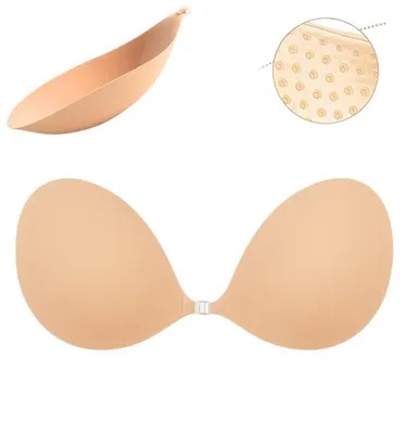 Produktbild von Push-up-BH Unsichtbarer Push-Up-BH, trägerlos & rückenfrei mit Clipverschluss