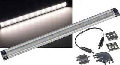 Produktbild von ChiliTec 21298 LED Unterbauleuchte "CT-FL30" 30cm 278lm, 3 Watt, 4000K / tageslicht weiß