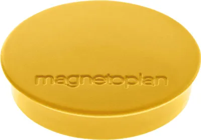 Produktbild von Magnet Discofix Standard 1664202 gelb 10 Stück Packung mit 45 Stück