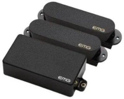 Imagen del producto de EMG SA/SA/81 BK, pastilla negra para guitarra eléctrica