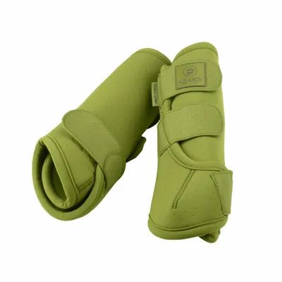 Produktbild von Eskadron Pferde Gamaschen Pro Dressage Hind moss green Platinum 2024, Größe:V