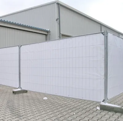 Produktbild von Bauzaunplane weiß - 1,76 m x 3,41 m, 5 Stück