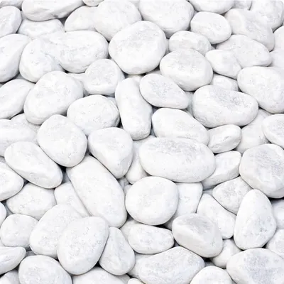 Produktbild von Marmorkies Carrara weiß 15–25 mm 10 kg Zierkies Naturstein für Garten Wege Einfahrten Beete Spritzschutz frostsicher dekorativ pflegeleicht heller Dekokies für moderne Gartengestaltung