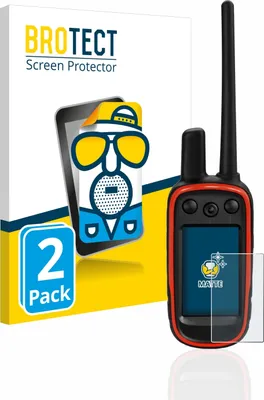 Produktbild von 2x BROTECT Schutzfolie für Garmin Alpha 100 Displayschutz Displayschutzfolie Folie Matt Entspiegelungsfolie