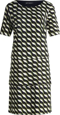 Produktbild von Kleid Kurz 1/2 Arm 8857 Dark Blue/Green Größe 40