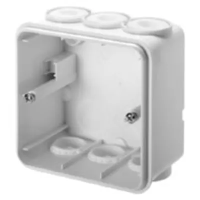 Obrázek produktu pro Povrchový kryt Gewiss pro zásuvku RCD a jednotku RCD (GW95527)