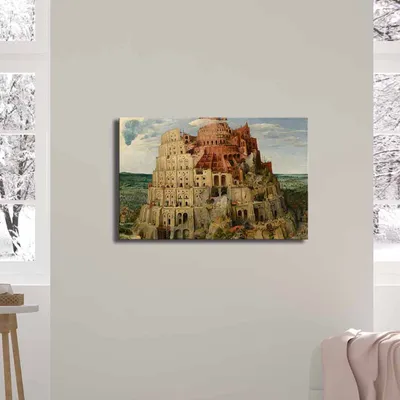 Produktbild von Wallity, FAMOUSART- CVT1386, Bunt, Leinwandbilder, 45 x 70 cm, 100% Wildleder -Leinwand