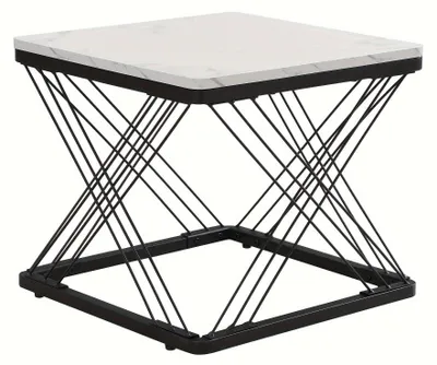 Obrázok produktu pre Sada dvoch moderných konferenčných stolíkov z mramoru, s elegantným a klasickým dizajnom