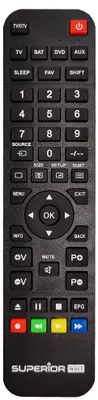 Produktbild von Freedom Input 8054242080124, TV, Projektor, DVD/Blu-ray, Heimkinosystem, IR Wireless, Drucktasten, Schwarz