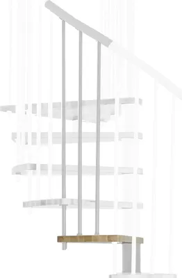 Produktbild von Minka Höhenerweiterung für Spiral Effect 160cm Durchmesser Eiche Weiß