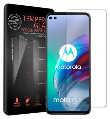 Produktbild von 2x Schutzfolie für Motorola Moto G100 Handyfolie Panzer Schutz Glas Folie Displayschutz