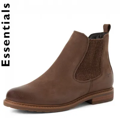 Obrázek produktu pro Dámské elegantní kotníkové boty Chelsea značky Tamaris, model 1-25056-41, hnědé