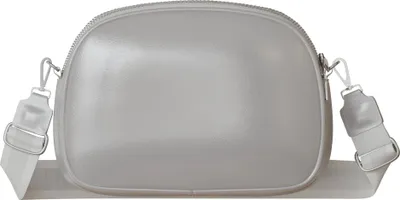 Produktbild von Damen Umhängetasche Vegan Kompakt Crossbody Praktisch 30626 Silver