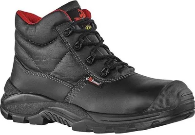 Produktbild von Sicherheitsstiefel Squirrel Gr.42 schwarz Leder S3 SRC ESD EN20345 U.POWER