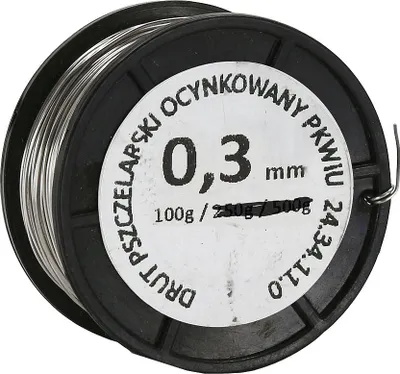 Produktbild von Wabendraht verzinkt, Ø 0,3 mm, Spule 100 g