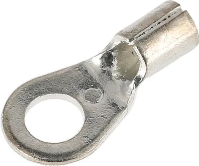 Produktbild von Kabelschuh - Ringzunge ØM4 ohne Isolierung (1,5-2,5mm²)