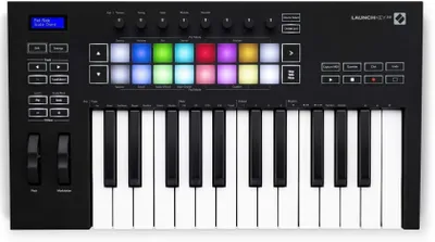 Obrázek produktu pro Novation Launchkey 25 MK3 MIDI keyboard Black