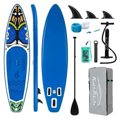 Produktbild von Paddle Board, langlebiges PVC, hohe Tragfähigkeit, SUPFR02D 335*83*15cm