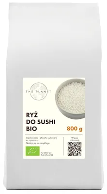 RYŻ DO SUSHI BIO 800 g - THE PLANET