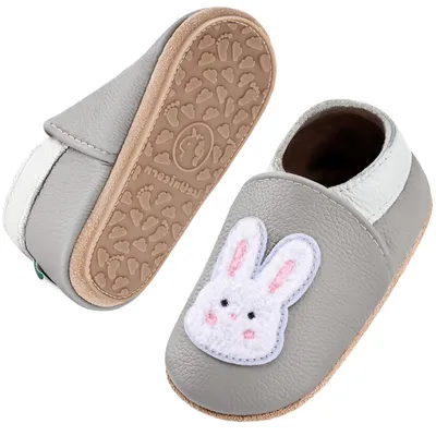 Produktbild von IceUnicorn Krabbelschuhe Baby Lauflernschuhe Weicher Leder Jungen Mädchen Leders