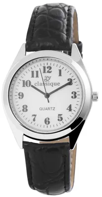 Produktbild von Classique RP1220000002 Analog Uniuhr mit Kunstlederarmband schwarz