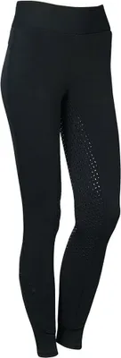 Produktbild von Harrys Horse Kinder und Damen Winter Reitleggings schwarz Equi Tights , Größe:152