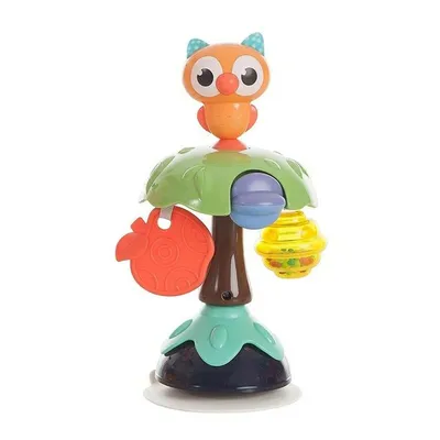 Image de Hochet ventouse hibou 25 x 12 cm