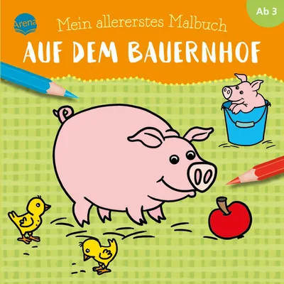 Produktbild von Mein allererstes Malbuch. Auf dem Bauernhof