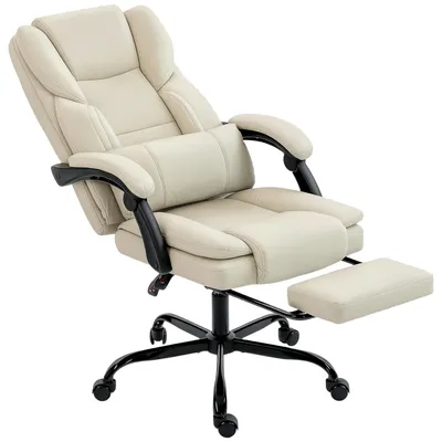 Obrázek produktu pro Kancelářská židle HOMCOM, ergonomická židle s nastavitelným opěradlem
