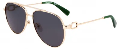 Produktbild von Longchamp LO178S Gold/green 58/14/140 Damen Sonnenbrillen