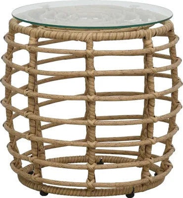 Obrázek produktu pro vidaXL 3dílný set Bistro Set Poly Rattan Oak