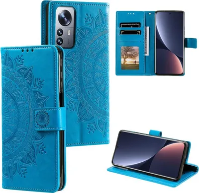Obrázek produktu pro Pouzdro pro mobilní telefon Xiaomi 12/12X Pouzdro Flipové pouzdro Kryt mobilního telefonu Pouzdro Mandala