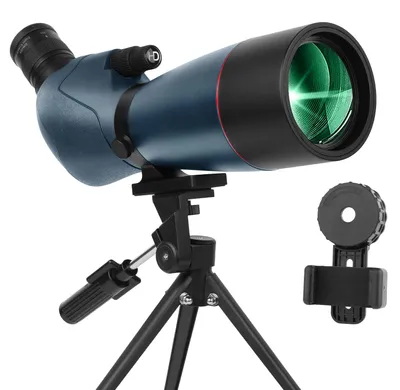 Produktbild von 25-75X70 Spektive für Zielschießen - HD Spektiv mit Stativ Tragetasche & Smartphone Halterung - BAK4 HD Spektiv für Vogelbeobachtung Jagd Wildtierbeobachtung