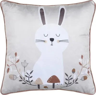 Produktbild von Kissen GABIN WHITE 40x40 cm Hase