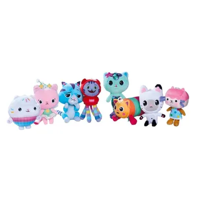 Image de Mascottes en peluche 18cm 8 types