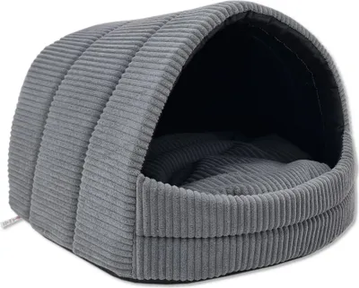 Produktbild von Hundehütte Hundehöhle Exklusives Haus Hund oder Katze | 2 Größen | Hochwertiges Material | Komfortabel und Waschbar