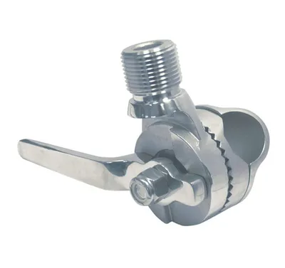 Produktbild von Antennenkipphalter für Reling, 50x85mm, Edelstahl A4
