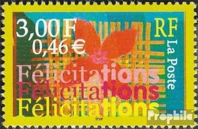 Produktbild von Briefmarken Frankreich 2000 Mi 3449 (kompl.Ausg.) postfrisch Grußmarke