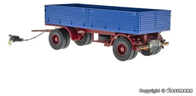 Produktbild von Viessmann 8218 - H0 2-achs Anhänger mit langem Radabstand, Funktionsmodell - Neu