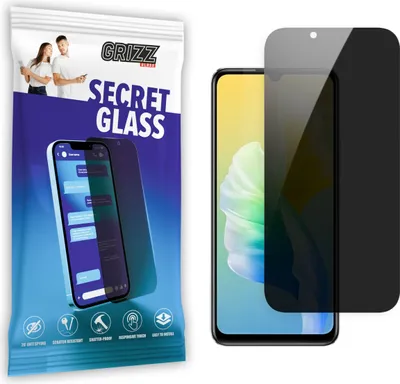 Zdjęcie produktu dla Szkło do ochrony prywatności GrizzGlass SecretGlass dla Vivo S10e