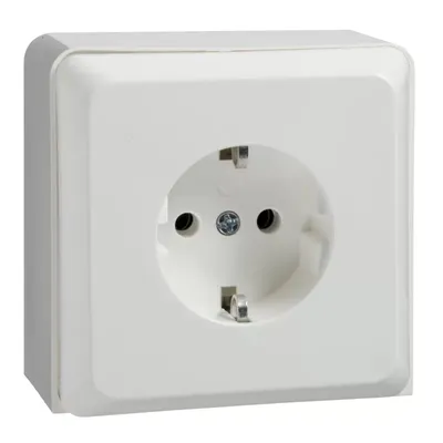 Produktbild von Schneider Electric Steckdose 515524 verdr. 2f. 16A RENOVIERUNG rw