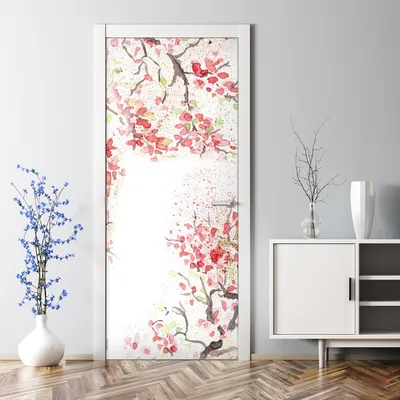 Produktbild von Dekorative Aufkleber selbstklebend Türaufkleber Türposter dekoration Bunte Tintenspritzer 70 x 200 cm