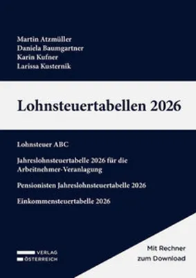 Produktbild von Lohnsteuertabellen 2026