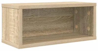 Imagen del producto de Estante para CDs, roble Sonoma, 40 x 17 x 17 cm