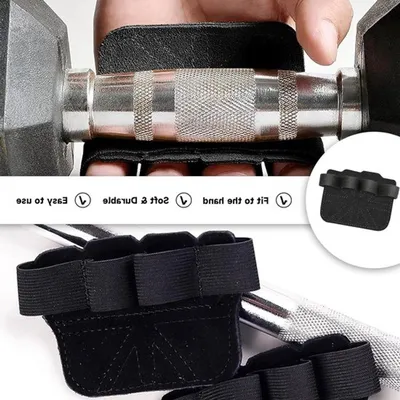 Leder Handgelenkbandage für Krafttraining und Fitness, Gym Handschuhe für Gewichtheben, Schwarz, Ideal für Bodybuilding und